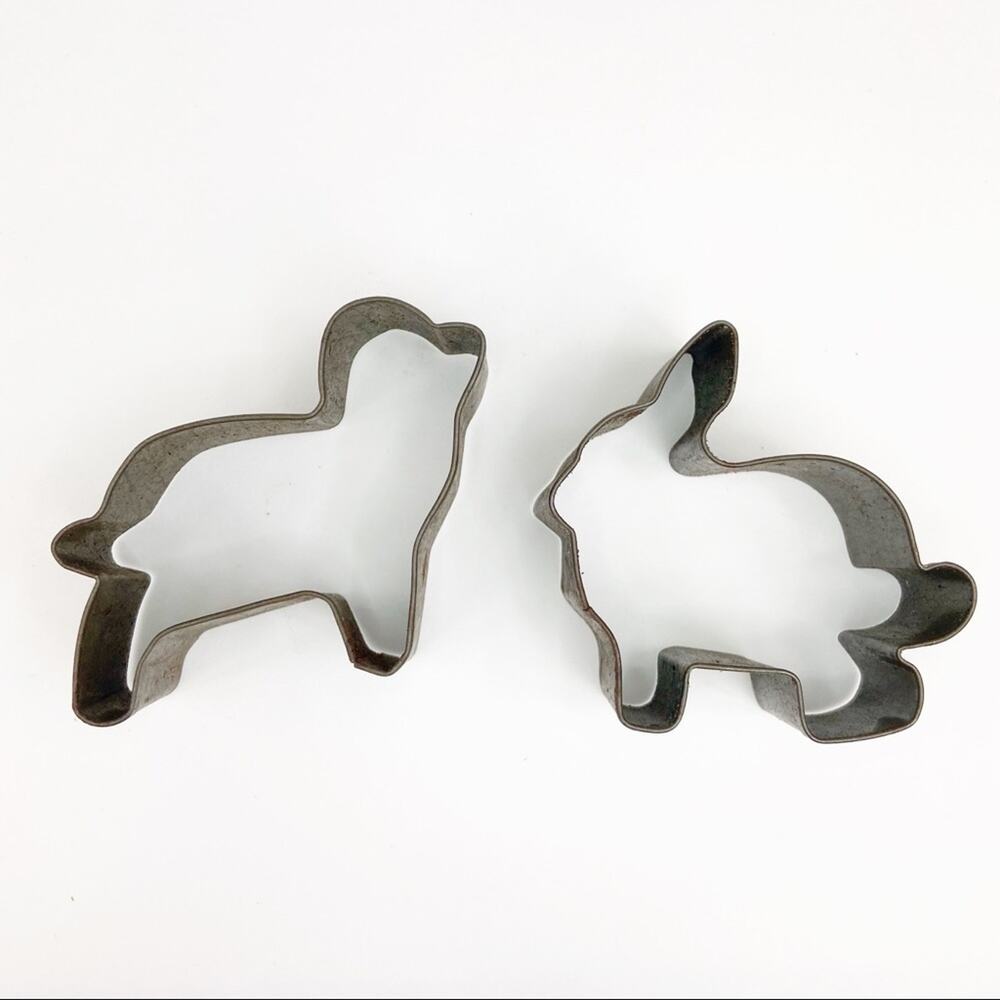 Vintage Antique Cookie Cutters Rustic Decor